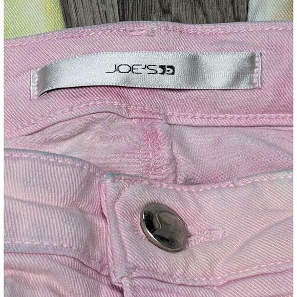 Joe's Womens Size 28 Pockets Tie Dye Multicolored Skinny Denim Jeans Jeggings - Picture 4 of 11